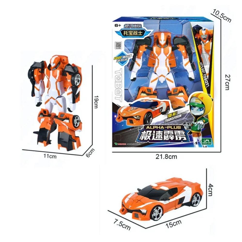 Galaxy Detectives Tobot Transformation Car To Robot Toy Korea Cartoon Brothers Anime Tobot Deformation Tank Car Toys Gift