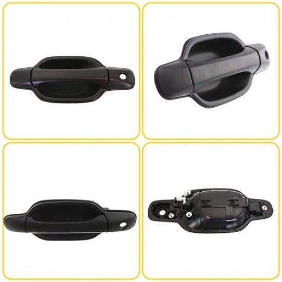 Exterior Door Handle For 2004-2012 Chevrolet Colorado Canyon GMC Front LH Black