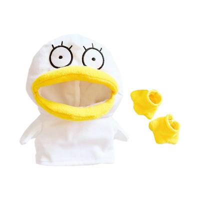 Niannyyhouse 20cm Plush Toy Clothes Hoodie Shoes Pants Cotton Doll Clothes Dress Up