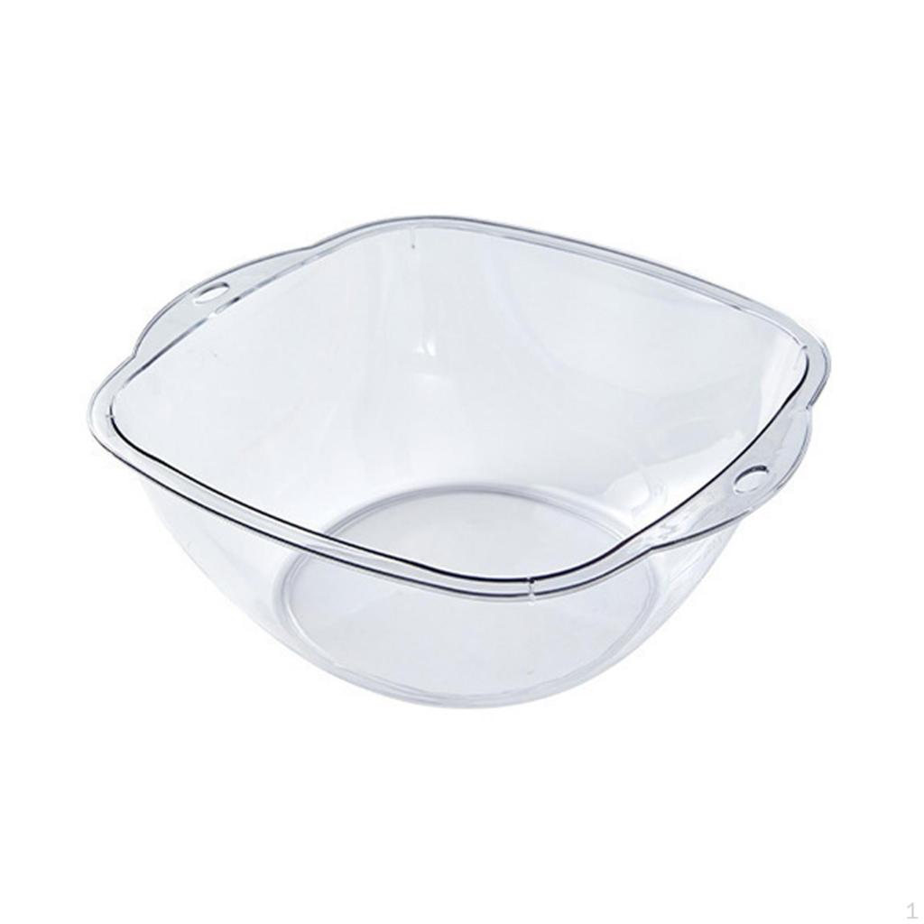 Large Capacity Kitchen Sink Dish Basin for Washing Vegetables and Fruits