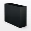 MUJI Polypropylene File Standard A4 Dark W10 x D32 x 83364687 Box, Type, Size, Gray, Approx. H24cm,