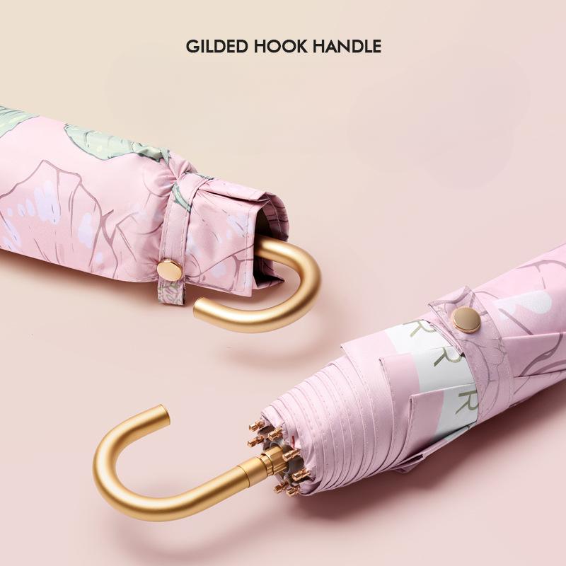 Переносные зонты с изогнутой ручкой — фото 3