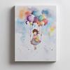 Balloon Lightness Balloon Lightness, 30X40 Cm, White Wooden Frame, 230 Gsm Matte Paper