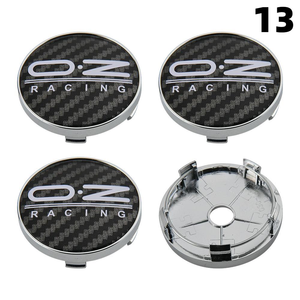 1 Set/4 Stück 58MM/60MM/63MM/65MM Kappe Für Felgen OZ Logo Radnabendeckel Sportwagen Radabdeckung Radkappen