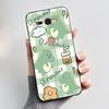 Per Sony Xperia XZ2 Compact H8324 H8314 Custodia Estetica Moda Gatto Carino Cartone Animato Antiurto Nero Silicone Morbido Sottile Cover Posteriore