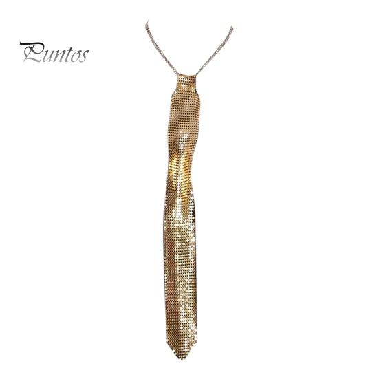 

Блестящий галстук со стразами, плоская сетка, металлические ремешки, блестящий галстук, рождественский подарок, реквизит для вечеринок и фотосъемки