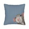 Die pekende Ratte Dekorative Kissenhülle - Kissenbezug für Sofa & Wohnkultur