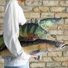 Dulton Fishes Perch 45 Fish Cushion for Everyday Life Large Body Pillow Marine Life Nordic FISHES Total Length 45cm Abborre/Perch/Perca Y-0508
