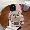 Etui na telefon Słodki Kot dla Iphone 14 Pro Max 11 13 12 Ochrona aparatu Odporna na wstrząsy silikonowa obudowa dla Iphone Xr Xs Max X 8 Plus 7 6