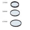 Multiple Sizes CPL Filter Metal and Resins Polarizing Filter Camera Lens Filter  Outdoor Shooting