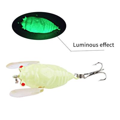 Insect Crawl Bait Artificial 6.4G 40Mm Floating Insect Bionic Fishing Lure Swimbaits Hard Baits Bass Carp Pike Fishing