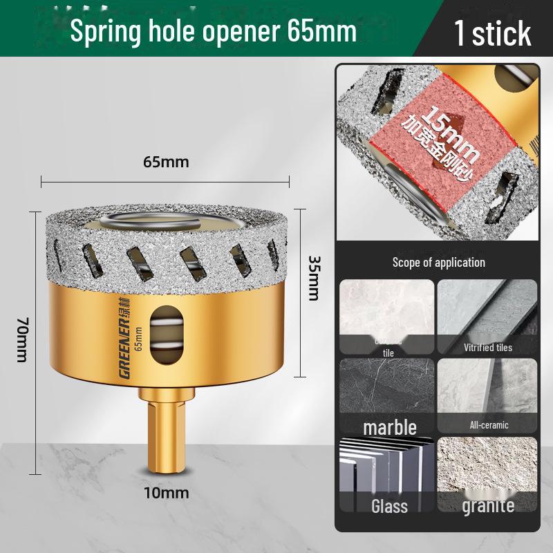 Green Forest Ceramic and Glass Tile Drill Bit