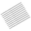 10pcs Straight Shank Twist Drill Bit Bead Punch Drill Bits Accessory Parts Set 1.9mm