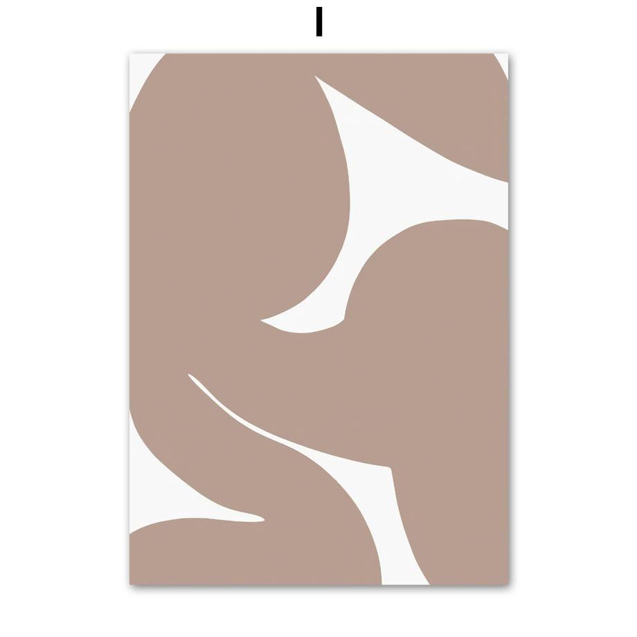 Abstract Girl Flower Color Block Classical Nordic Poster And Prints Wall Art Canvas Painting Wall Pictures For Living Room Decor