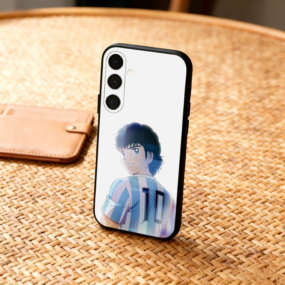 C-Comic C-Captain T-Tsubasas  Phone Case For Samsung  A73,72,71,53,52,51,22,91,80, Soft Black Cover