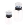 1Pc 60/200Ml Empty Press Nail Bottle Pump Dispenser Plastic Polish Portable Liquid Makeup Remover Cleaner Manicure Tool