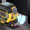 40 מטר + 5 מטר / סרט מדידה לייזר 3 ב-1 מד טווח מד טווח פלדה סרט מדידה דיגיטלי מכשיר מדידה פנימי סרגל