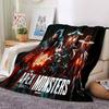 Space Explorer Adventure Flannel Blanket, Soft Polyester, Modern Design, All-Season for Camping, Travel, Gifts for holidays or birthdays