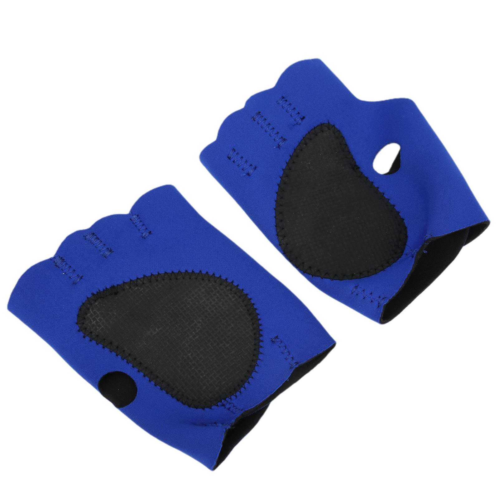 Fitness Sport Halffinger Gloves Lengthen Wrist Guard Protective Gear Neoprene Gym Pads