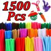 100-1000Pcs Pipe Cleaners Bulk,22 Color Chenille Stems Craft Supplies for Kids Crafts Projects and Christmas Decorations,30cm