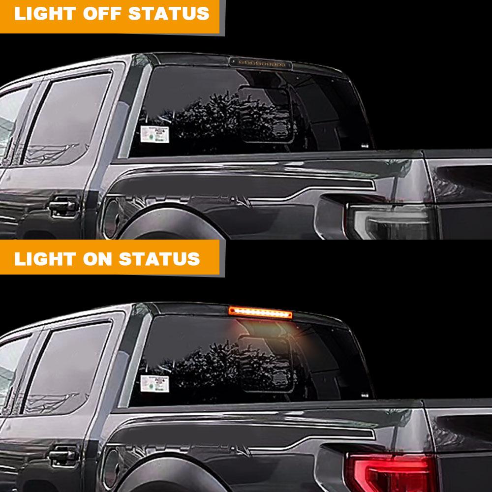 For Chevy Silverado/Sierra 1999-2006 Rear Third 3rd Stop Brake Lights Reverse Cargo Lights Lamp DRL High Mount Pickup Taillight