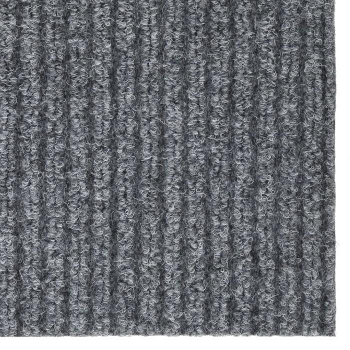 VidaXL Carpet 100x500 Cm Grey