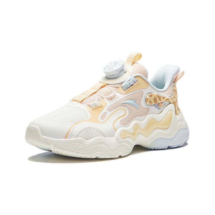 Anta Kids Cloud Escape Comfortable Wear-Resistant Non-Slip Kick-Resistant Casual Shoes Kids Shoes Orange 322348802-2