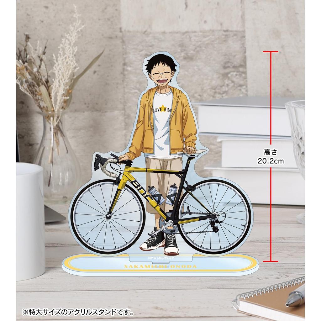 Yowamushi Pedal LIMIT BREAK Original Onoda Sakamichi Casual Clothes x Road Bike Extra Large Acrylic Stand Illustration Ver.