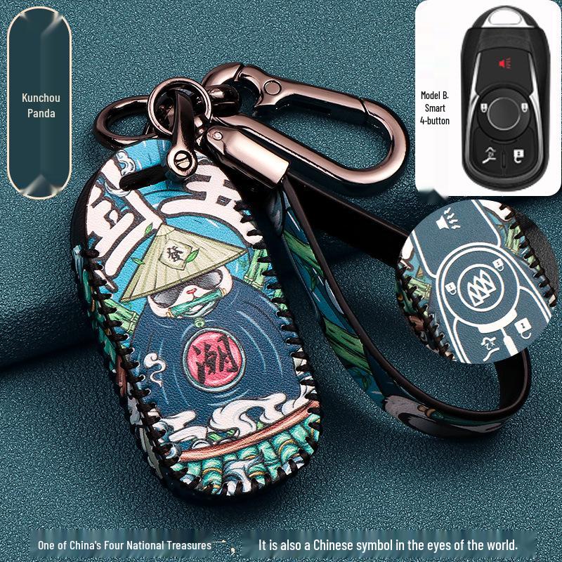Buick Excelle, Verano, Envision, Enclave, GL8, LaCrosse, GL6, Regal Key Case: High-End Car Key Shell