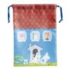 Gakken Staful Moomin Drawstring Bag Moomin House H13063