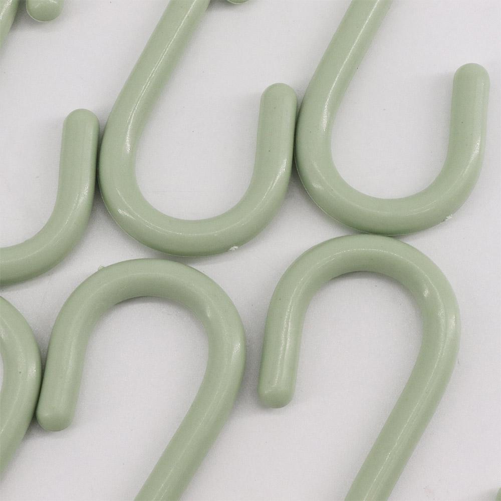 Plastic Kitchen Hat Towel Hanging Scarf Key Holder Organizer Clothes Hanger S-Shaped Hook