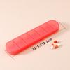 7-Day Mini PP Material Medicine Storage Box - Portable and Household Use