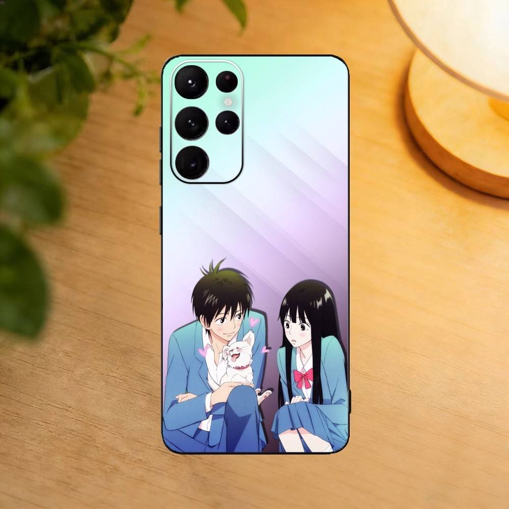 K-Kimi Ni Todoke S-Sawako Phone Case For Samsung S25,24,23,22,30,21,10,9,Ultra,Plus,Lite Soft Black Case