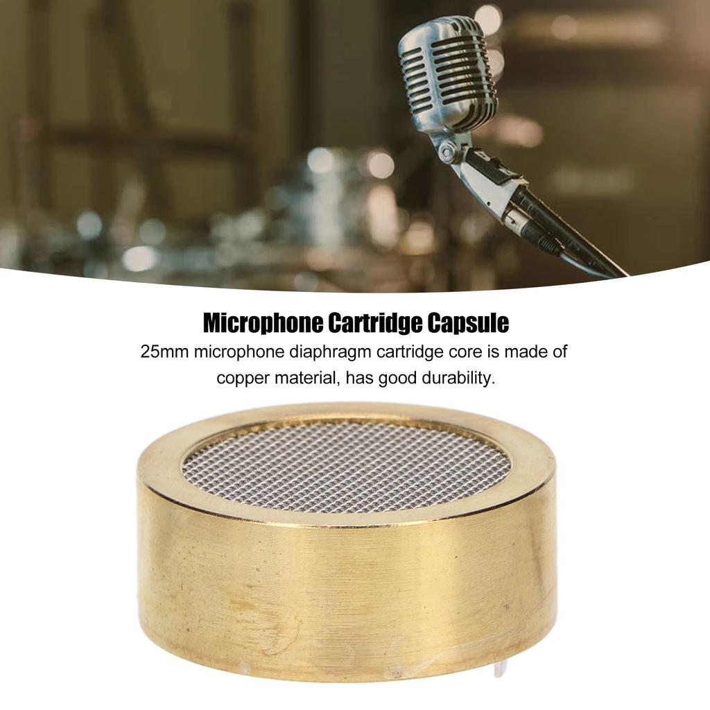 25mm Mikrofonmembran Kapselkern Großmembran Kapselkern Mikrofon Ersatzteil