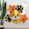 19.69x27.56in Dog Balloon 24.80x14.96in Paw Balloons Star Balloons  Birthday
