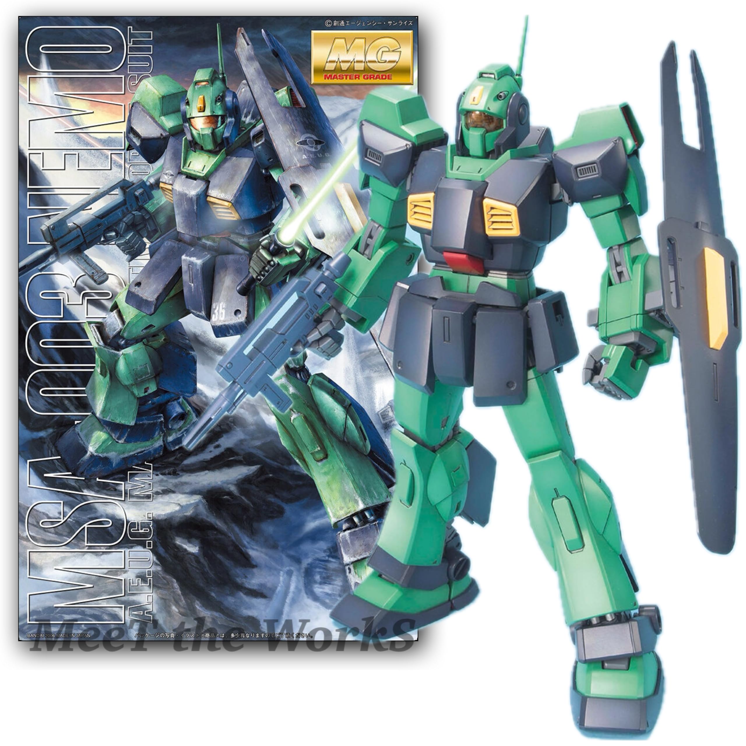 

Nemo Mobile Suit Z Plastic Model [MG] 1/100 MSA-003