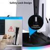 Colorful Luminous Bracket for PS5 Slim Game Console, Optical Version Digital Version Base Bracket for PS5 Slim Game Console