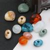 Two-Tone Acrylic Oval Bead for DIY Ancient Style Bracelets and Necklaces