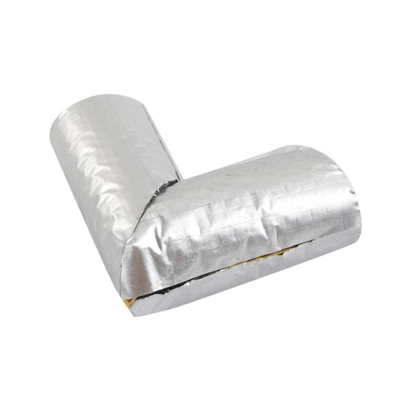 Flame Retardant Foam Insulation Elbow Tubes Suitable for 3/4 Inch Pipes High Temperature Resistance Anti Settling Design