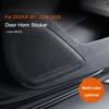 For ZEEKR 001 2024 2025 Car Door Loudspeaker Super Suede Trim Decor Stickers Car Styling Modified Interior Accessories 4eg