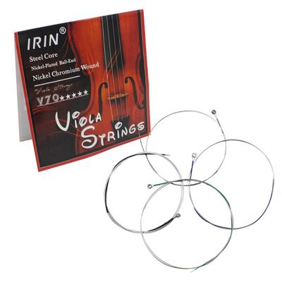 4-Saitige Viola-Saitensätze, Mittlere Mensur, Mittlere Spannung, Stahlkern, Warmer Ton, Wirtschaftlich und Langlebig für Schülersaiten