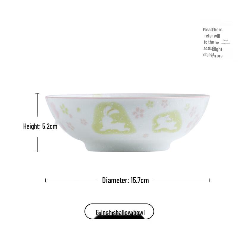 Japanese Cartoon Ceramic Dinnerware Set