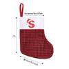 New Cross-Border Christmas Stockings: Festive Red English Letter Party Pendants for Kids