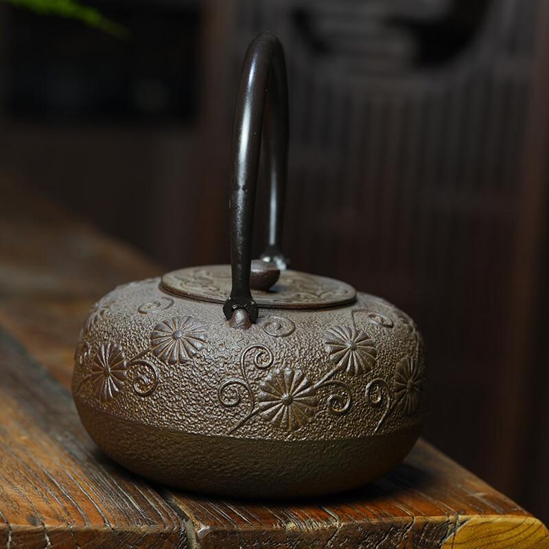 Sunflower Cast Iron Teapot