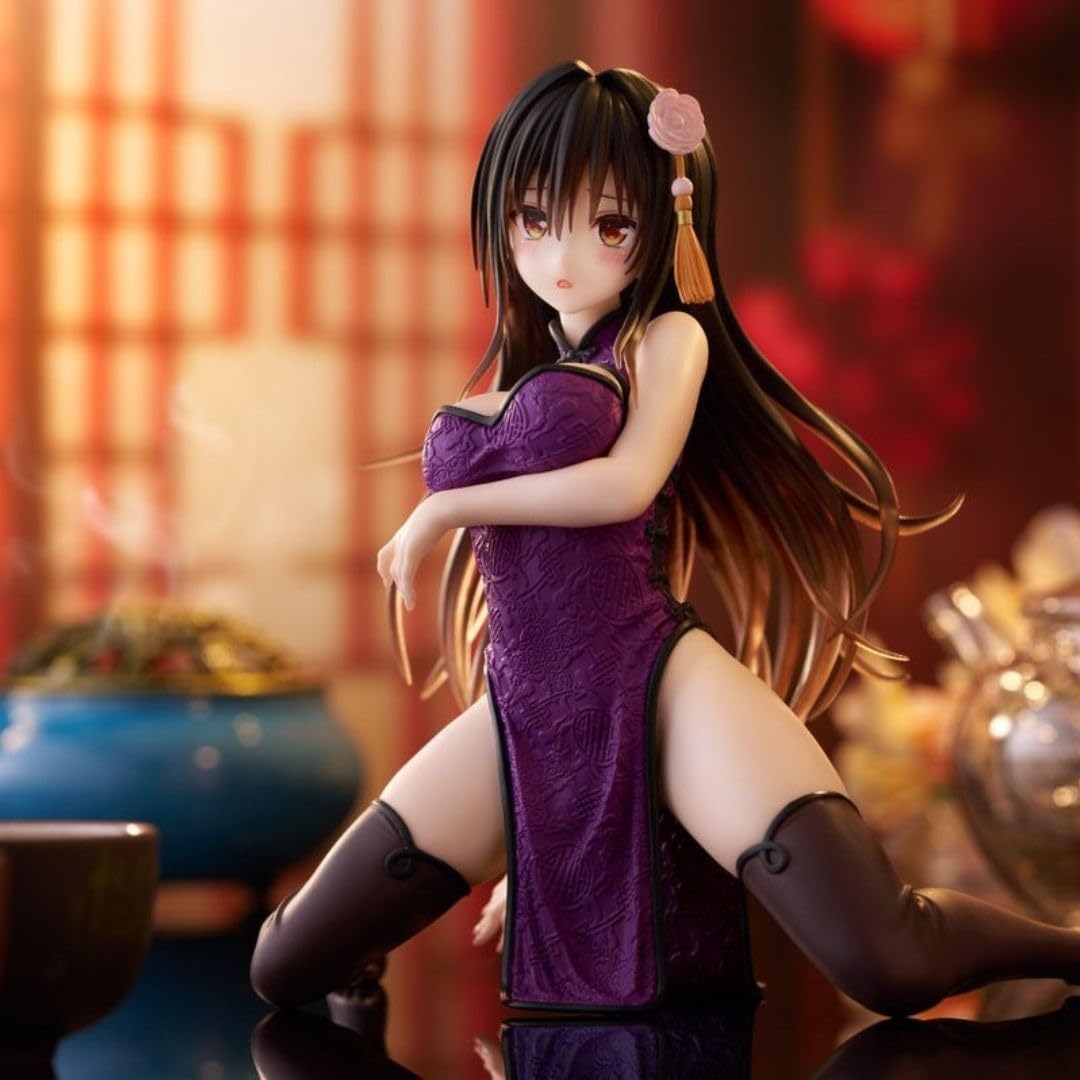 

To Darkness Kotegawa Yui Figure Desktop Cutes Chinese Dress 13cm Official Goods Love-Ru ver. Approx. [1 type]