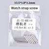 Uhrenarmband Schraube Uhrenschließe Verbindungsstift für Rolex Edelstahl Uhrenarmband Ersatzteile Uhrenreparatur Werkzeugsets Zubehör
