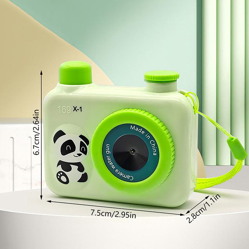 Water Spray Toy Summer Toys For Kids Camera Toys Cartoon Water Spray Toy Outdoor Game Summer Toys Sport Party Toys Gifts