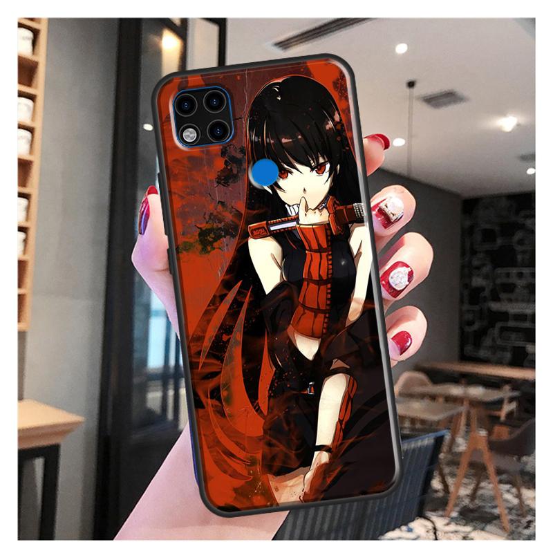 Akame Ga Kill Anime For Redmi 10 Case For Xiaomi Redmi Note 11 Pro 8 9 10 Pro 8T 9S 10S 9A 9C 9T Cover Fundas