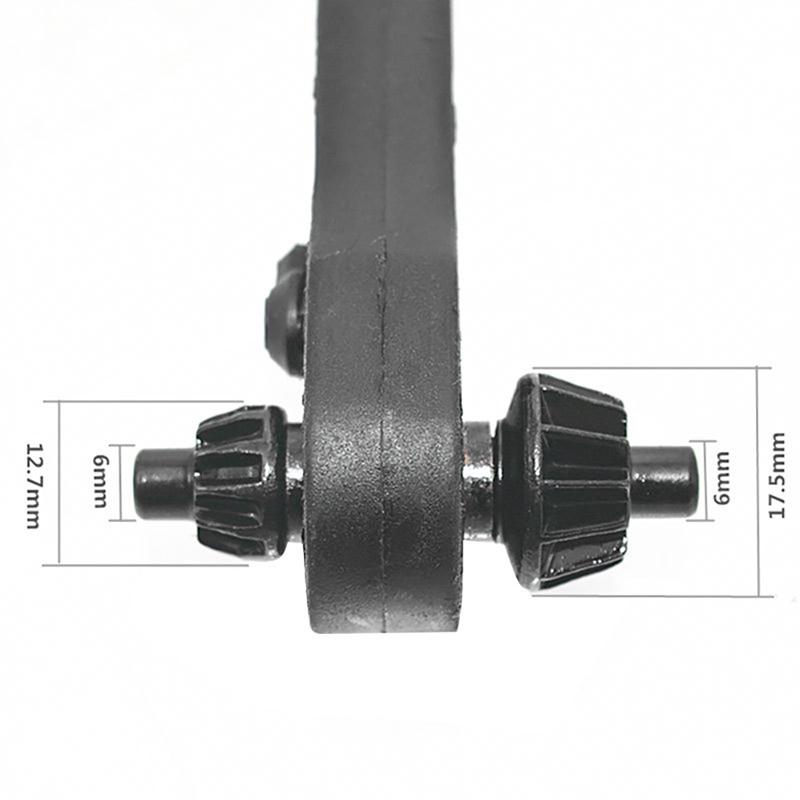 Black Spiny Wheel Klíč Dva-v-jednom vrtací čipový klíč
