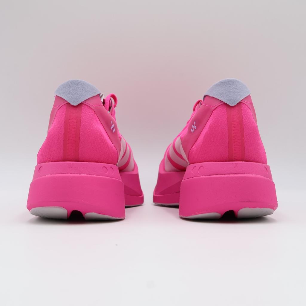 JR1269 Adidas Adizero Adios Pro 4 Shock Pink Zero Metallic Aurora Plum (Men's)